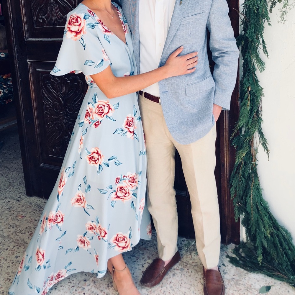 Show Me Your Mumu Sophia Dress Flower Hour Sky